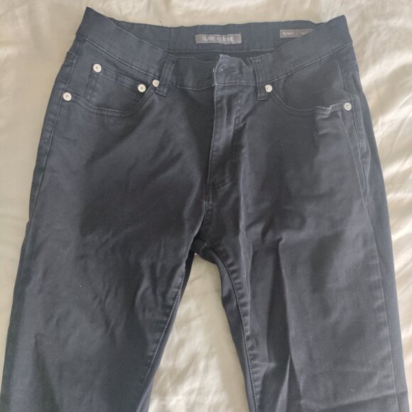 Slate & Stone Black Jeans 29" Waist 32" Inseam Slim Fit - Picture 1 of 6